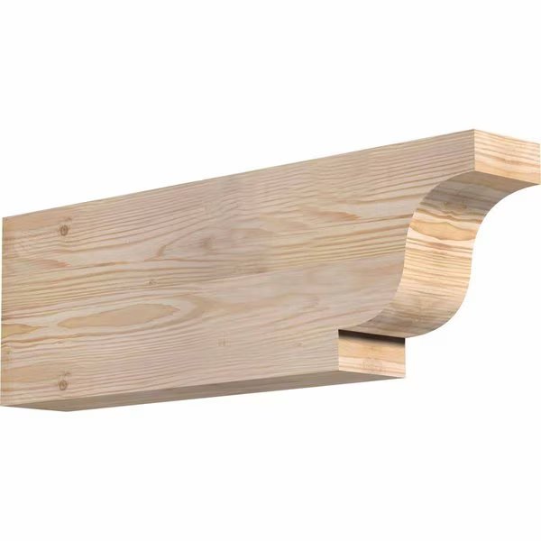 Newport Smooth Rafter Tail, Douglas Fir, 3 1/2